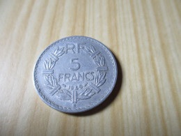 France - 5 Francs Lavrillier 1949 B Alu.N°736. - 5 Francs