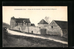 CPA Verberie, Ferme De St-Germain, Route De Pont St-Maxence  - Verberie