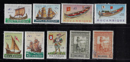 MOZAMBIQUE 1938,1963   SCOTT#270,271,435,437,438,452,457,458,466  MH - Mosambik