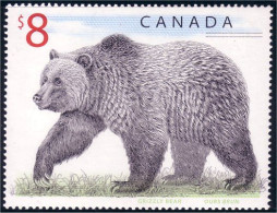 Canada $8.00 Ours Bear Bare Soportar Orso Suportar MNH ** Neuf SC (C16-94b) - Beren