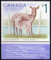 Canada $1 Deer Cerf Chevreuil MNH ** Neuf SC (C16-88ba) - Otros & Sin Clasificación