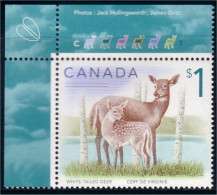 Canada $1 Chevreuil Deer Cerf MNH ** Neuf SC (C16-88hga) - Andere & Zonder Classificatie