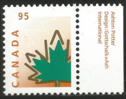 Canada 95c Feuille D'érable Maple Leaf MNH ** Neuf SC (C16-86apa) - Unused Stamps