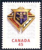 Canada Armoiries Knights Of Columbus Coat Of Arms Chevaliers De Colomb MNH ** Neuf SC (C16-56c) - Timbres