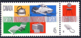 Canada Industrial Design Telephone MNH ** Neuf SC (C16-54sa) - Unused Stamps