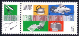 Canada Industrial Design Stethoscope MNH ** Neuf SC (C16-54ma) - Unused Stamps