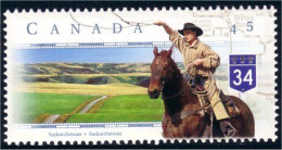 Canada Cheval Horse Cowboy Pferd Caballo Cavallo MNH ** Neuf SC (C16-53b) - Agriculture