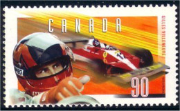 Canada Gilles Villeneuve Ferrari Auto Car Racing MNH ** Neuf SC (C16-48a) - Ongebruikt