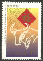 Canada Année Buffle Year Ox MNH ** Neuf SC (C16-30c) - Ernährung