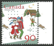 Canada Noel Christmas Skating Patinage MNH ** Neuf SC (C16-29dla) - Unused Stamps