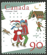 Canada Noel Christmas Skating Patinage MNH ** Neuf SC (C16-29ga) - Unused Stamps