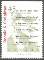 Canada Auteurs Canadiens Donald Creighton MNH ** Neuf SC (C16-23hb) - Schrijvers