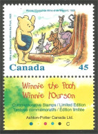 Canada Miel Honey Abeille Bee Winnie Ane Porc Cochon Miel Honey Pig Feuillet S/S MNH ** Neuf SC (C16-20ibca) - Unused Stamps