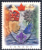 Canada Armoiries Coat Of Arms Bateau Voilier Ship Schiffe MNH ** Neuf SC (C16-14c) - Bateaux