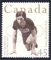 Canada Rosenfeld Olympics 1928 Course Running MNH ** Neuf SC (C16-10a) - Unused Stamps