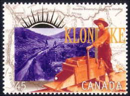 Canada Decouverte Or Klondike Gold Mine Mining MNH ** Neuf SC (C16-06eb) - Minerals