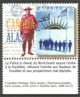 Canada Policier Decouverte Or Klondike Gold Policeman English MNH ** Neuf SC (C16-06cba) - Unused Stamps