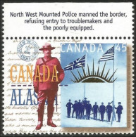 Canada Policier Decouverte Or Klondike Gold Policeman English MNH ** Neuf SC (C16-06cha) - Unused Stamps