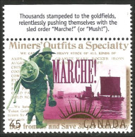 Canada Decouverte Or Klondike Gold Propector Field English MNH ** Neuf SC (C16-06bha) - Nuevos