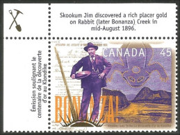 Canada Decouverte Or Klondike Gold First Claim English MNH ** Neuf SC (C16-06ahb) - Minerali