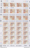 1990 EUROPA CEPT Jersey 4 Minifogli "Edifici Postali " MNH** - Altri & Non Classificati