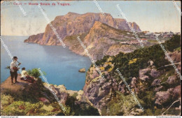 Bs728 Cartolina Capri Monte Solare Da Tragara Provincia Di Napoli - Napoli (Napels)
