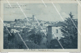 Cm274 Cartolina  Citta' Di Barga Panorama 1930 Provincia Di Lucca Toscana - Regimientos