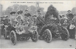 LA CLEF DES CHAMPS - Kermesse Des 3 & 4 Juillet 1909 - Les Automobiles Fleuries - Limoges
