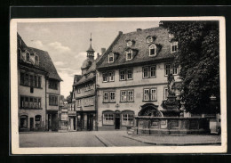 AK Gotha, Marktplatz Mit Brunnen  - Gotha