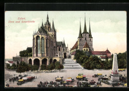 AK Erfurt, Dom U. Severikirche  - Erfurt