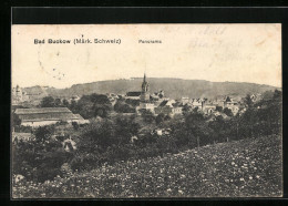 AK Bad Buckow, Panorama Mit Kirche  - Buckow