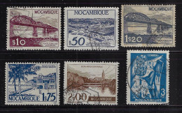 MOZAMBIQUE 1948,50  SCOTT#306,310,314,316,317,331 - Mosambik