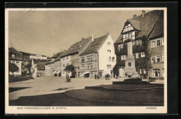 AK Bad Frankenhausen, Denkmal An Der Anger-Strasse  - Bad Frankenhausen