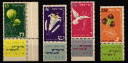 Israel 73-76 Postfrisch Mit Tab #KV896 - Sonstige & Ohne Zuordnung