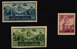 San Marino 315B-317B Mit Falz #KV988 - Andere & Zonder Classificatie