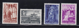 Belgium - 1948 Achel Set 4v MH - Nuovi