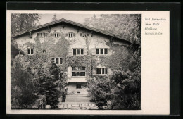 AK Bad Liebenstein /Thür. Wald, Klubhaus Friedensallee  - Bad Liebenstein