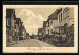 AK Oldenburg, Hochhauserstrasse Und Frau Mit Kindern  - Oldenburg