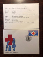 THAILAND FDC COVER 1983 YEAR RED CROSS HEALTH MEDICINE STAMPS - Tailandia