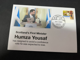 1-5-2024 (3 Z 32) UK - Scotland's First Minister Humza Yousaf Has Resigned - Otros & Sin Clasificación