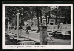 AK Lehnitz-Nordbahn, Terrassen-Restaurant Seelöwe  - Lehnitz