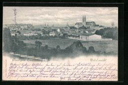 AK Quedlinburg I. H., Totalansicht Aus Der Vogelschau  - Quedlinburg