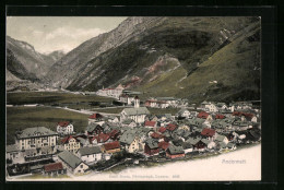 AK Andermatt, Gesamtansicht Aus Der Vogelschau  - Andermatt