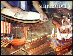 Mauritius 2005 Model Ships Souvenir Sheet Unmounted Mint. - Mauritius (1968-...)