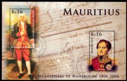 Mauritius 2006 Bicentenary Of Mahebourg Souvenir Sheet Fine Used. - Mauricio (1968-...)