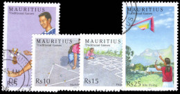 Mauritius 2006 Traditional Childrens Games Fine Used. - Maurice (1968-...)