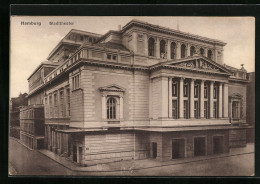 AK Hamburg-Neustadt, Am Stadttheater  - Théâtre