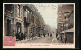 CPA Caudry, Rue De L'Industrie  - Caudry