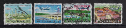 MOZAMBIQUE  1963,1975  SCOTT#C29,C30,C33,C38  USED  CV  $1.10 - Mosambik