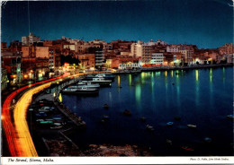1-5-2024 (3 Z 33) Malta (posted To France) Sielma (at Night) - Malta